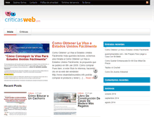 Tablet Screenshot of criticasweb.com